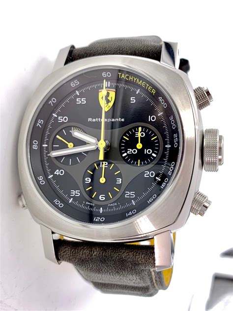 reloj panerai ferrari rattrapante|Panerai rattrapante for sale.